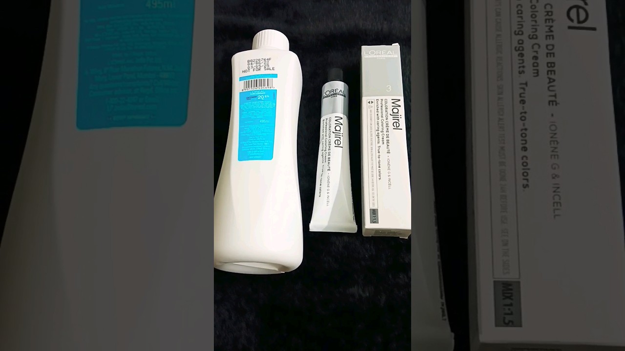 Salon like permanent hair colour at home with Loreal Professional Majirel |Global Hair colour|#viral