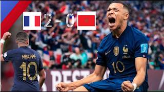 FRANCE DOMINATES MOROCCO! 😱  2-0 | FIFA World Cup 2026 Extended Highlights