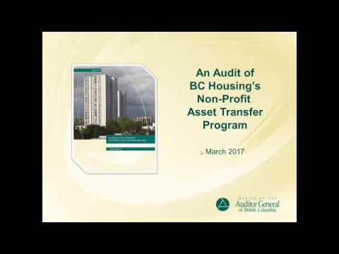 An Audit of BC Housing's Non-Profit Asset Transfer Program