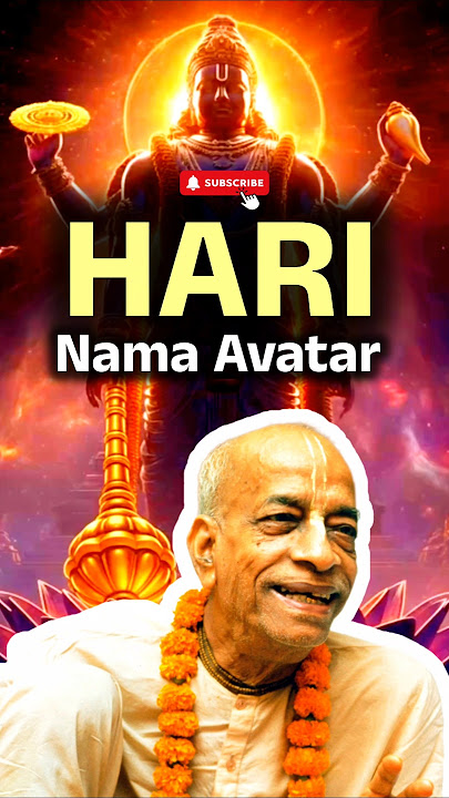“हरि नाम = स्वयं कृष्ण 💫 | श्रील प्रभुपाद नाम की शक्ति पर” #इस्कॉन