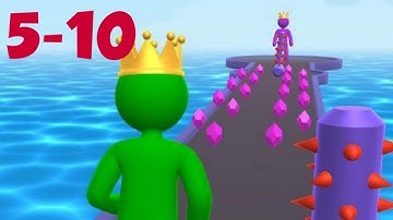 Giant Rush! All Levels Gameplay Android,ios (Level 5-10)