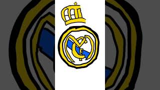 Desenhando o escudo do Real Madrid.