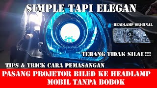 Review LED H4 Mini Lens Projie - Car Headlight Terang dan Tidak Silau