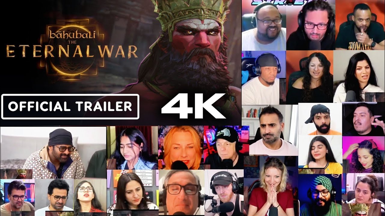 Bahubali The Eternal war Part 1 Teaser Reaction Mashup 