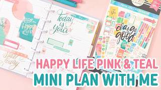 Plan With Me | Mini Dashboard Happy Planner | August 10 - 16