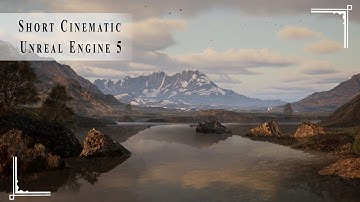 Unreal Engine 5 - Short Cinematic - Highland Mountains (21:9 Ratio)
