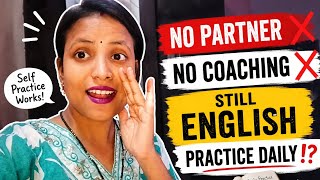 ❌No partner, 🤫no coaching....Still I practice English everyday Neetu baghel#english #speak #selftalk