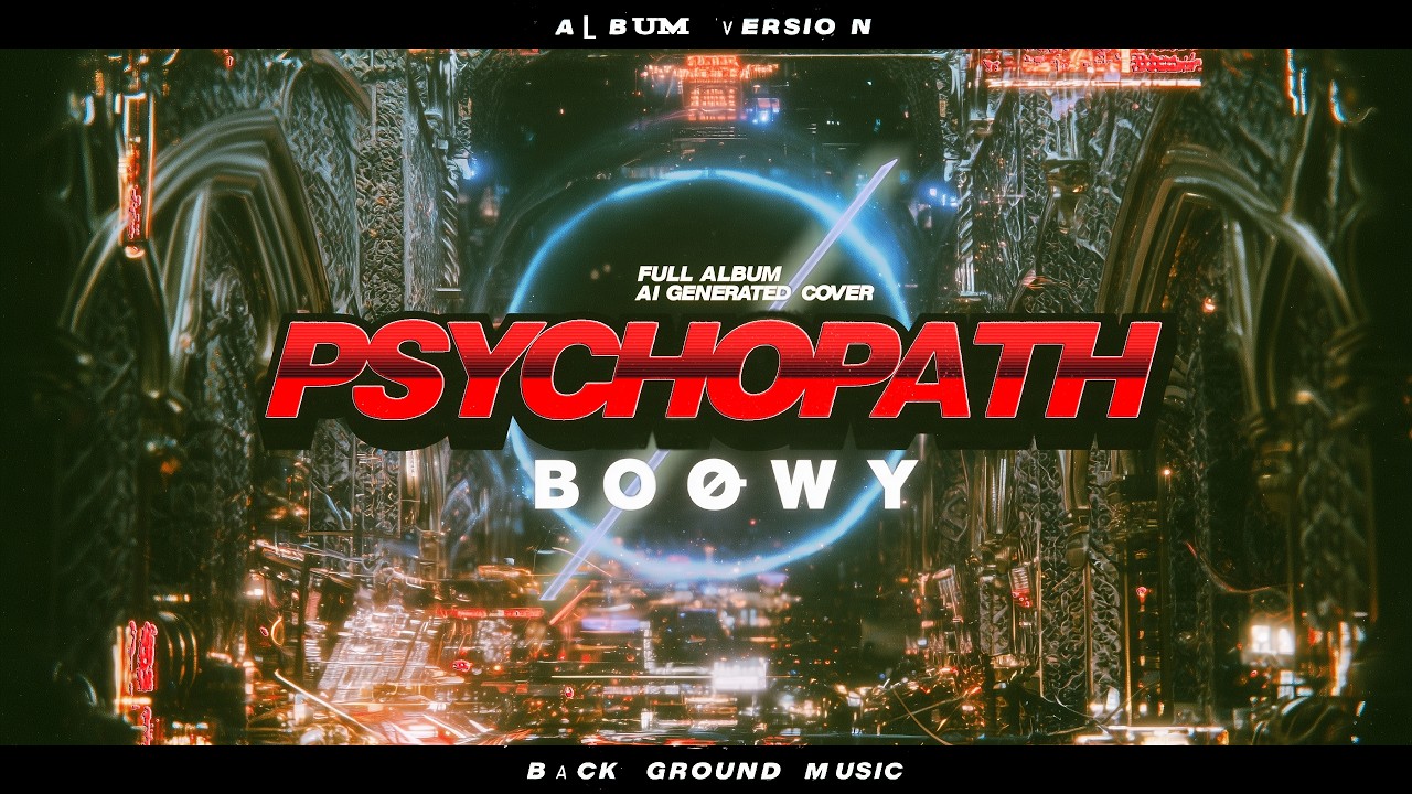 メンバーシップ限定】【BOØWY】PSYCHOPATH アルバム【作業用BGM