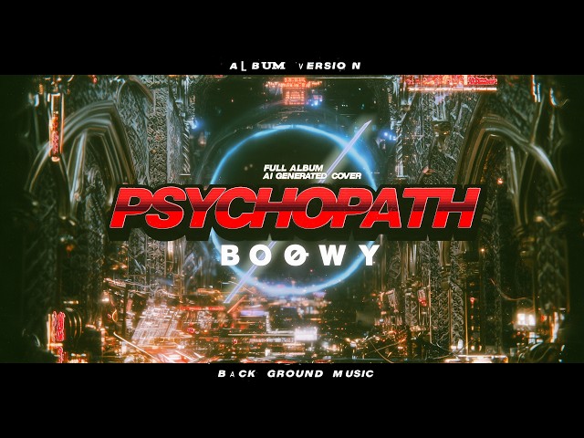 メンバーシップ限定】【BOØWY】PSYCHOPATH アルバム【作業用BGM