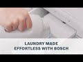 Laundry Made Effortless with Bosch