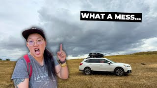 We weren't ready for these roads...