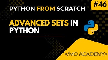 Advanced Set Operations in Python | Union, Intersection, Difference | MO Academy 2025–2026