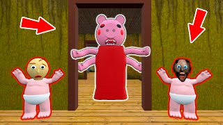 Piggy vs Granny vs  Baldi  funny horror animation (the coolest episodes)