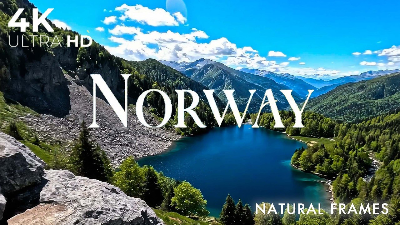 Norway 4K •  Scenic Nature With Peaceful Relaxing Music & Ultra HD Relaxation Film