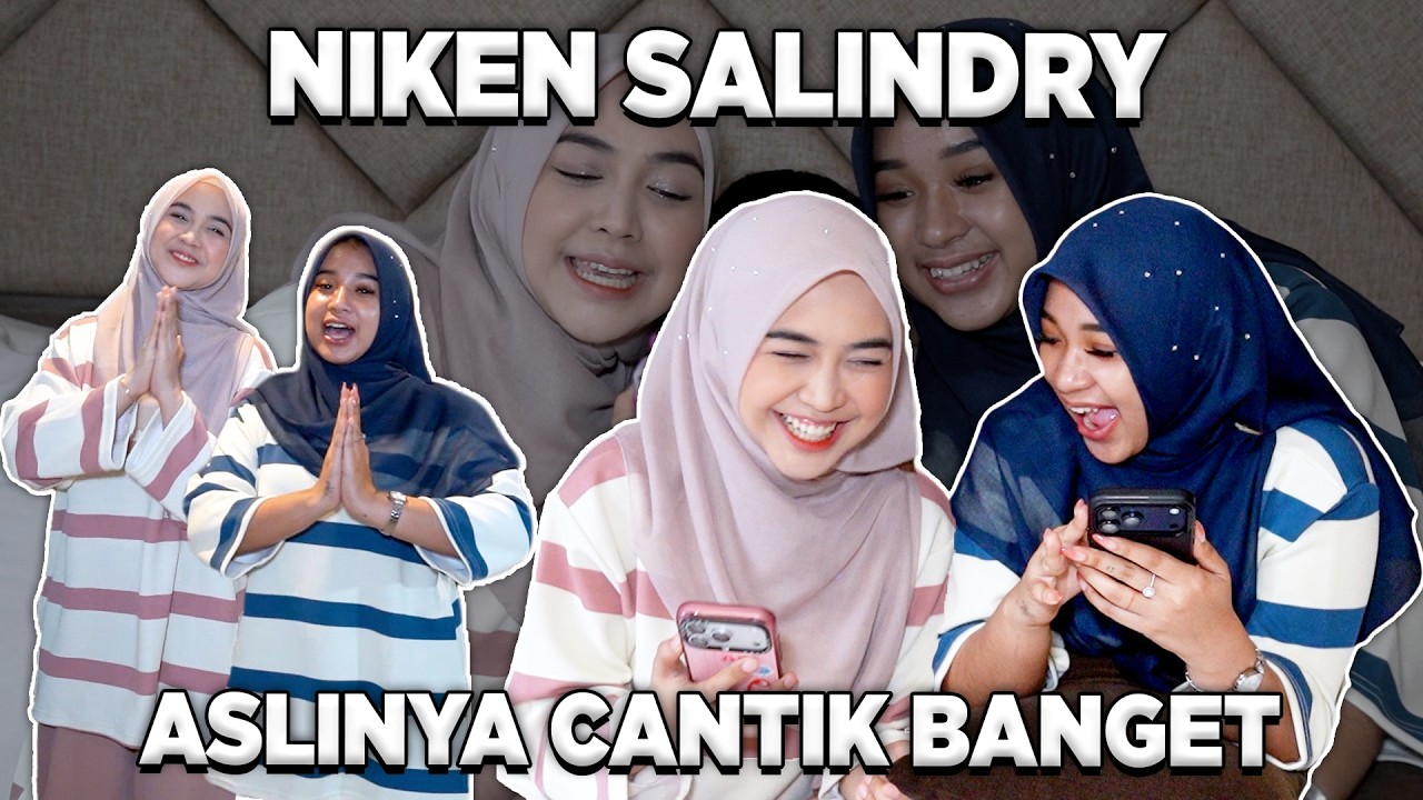 NIKEN SALINDRY KAGET LIAT RICIS.. WKWK NGAKAK SERUMAH..