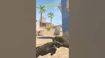 Mid Connector Flash On Mirage CS2 #shorts