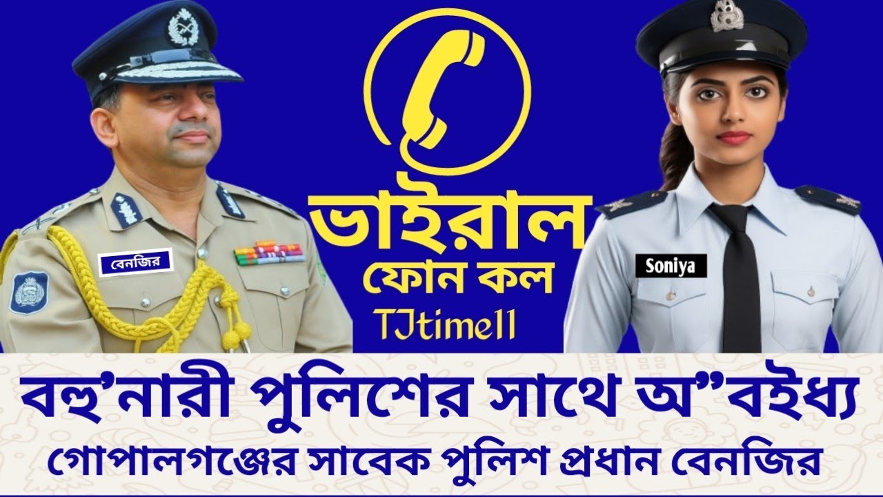 বহু"নারী পুলিশের সাথে অ-বইধ্য কা'জ  || গোপালগঞ্জ এর সাবেক পুলিশ প্রধান || বেনজির আহমেদ  