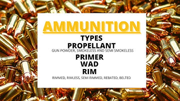What is ammunition | Composition | Types | Forensic ballistics | UGC NET forensic science