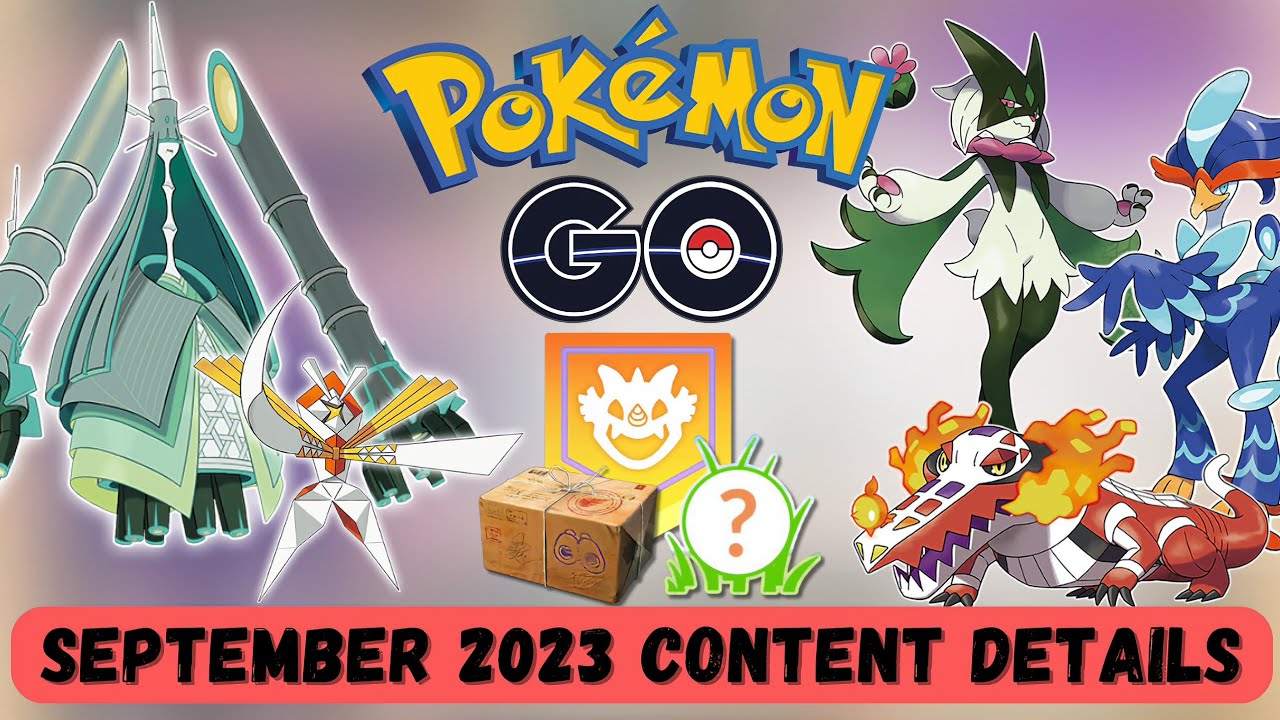 Pokemon GO September Raid Content Update 2023 - KeenGamer