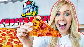 ORDERING EVERYTHING ON THE MENU AT CHUCK E CHEESE!