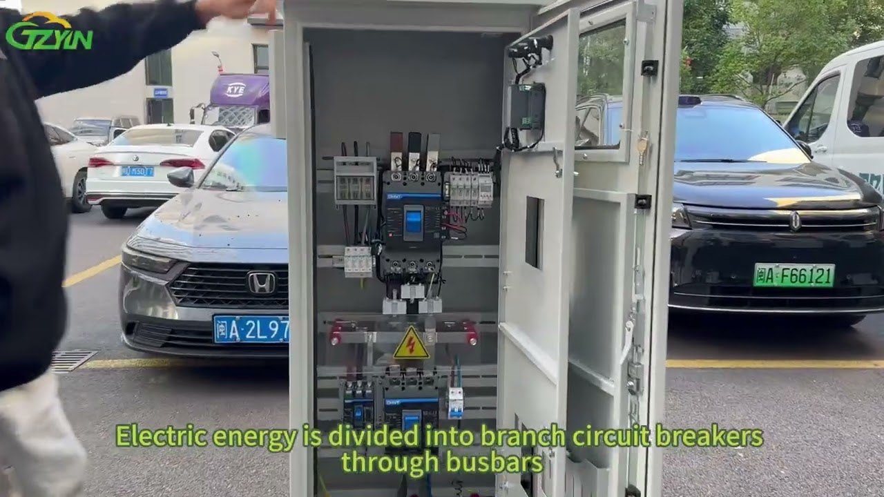 Robust EV Charging Station Power Distribution Cabinet