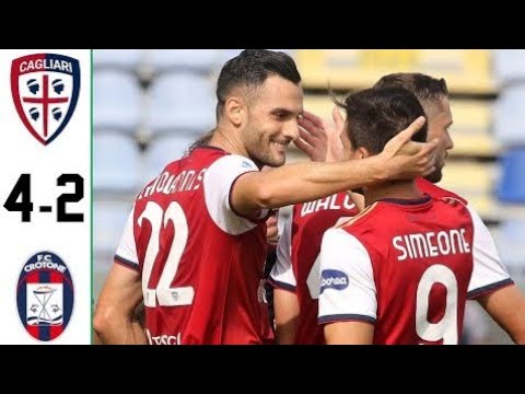 Cagliari vs Crotone 4-2 Highlights & All Goals | Cagliari 4-2 Crotone Maç Özeti | Serie A 25/10/2020