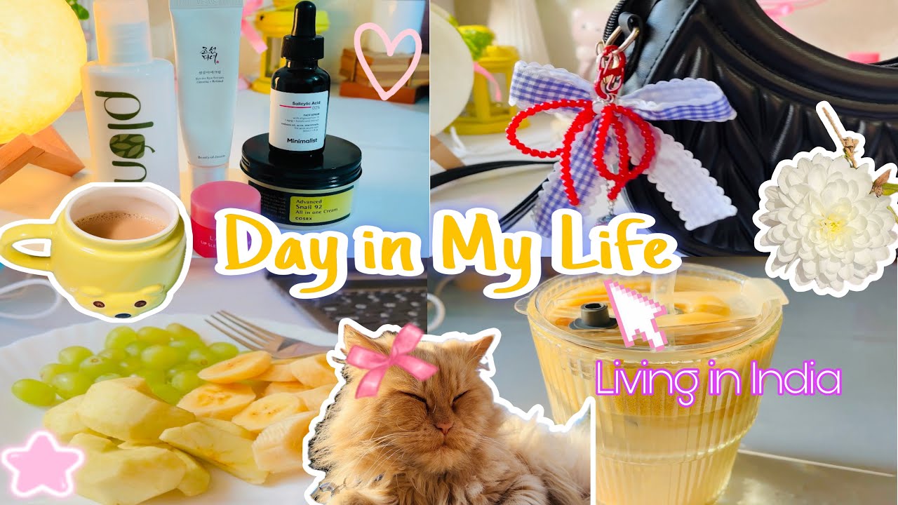 Day in My Life🌻|Aesthetic Vlog Indian🪷|Daily Life in India🛺|