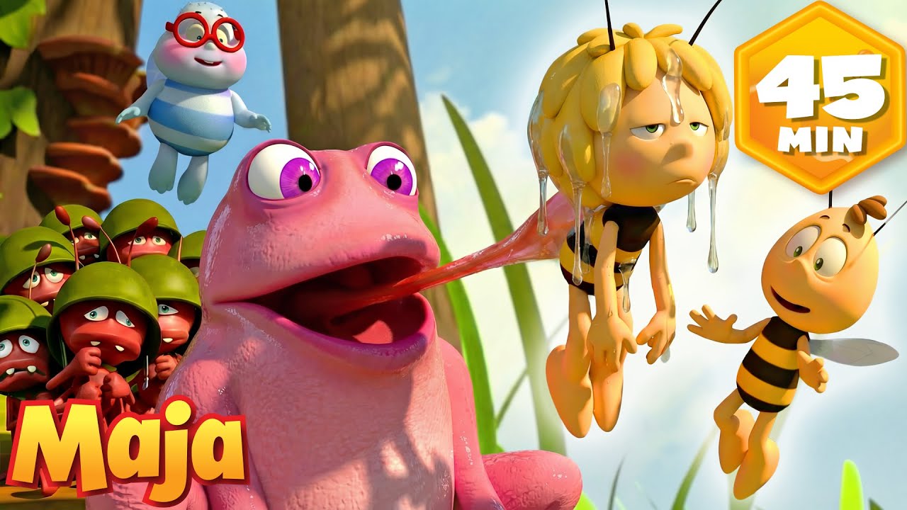 Maja i Pościg za Żabką 🐸 🐝 Pszczółka Maja | Bajka dla Dzieci