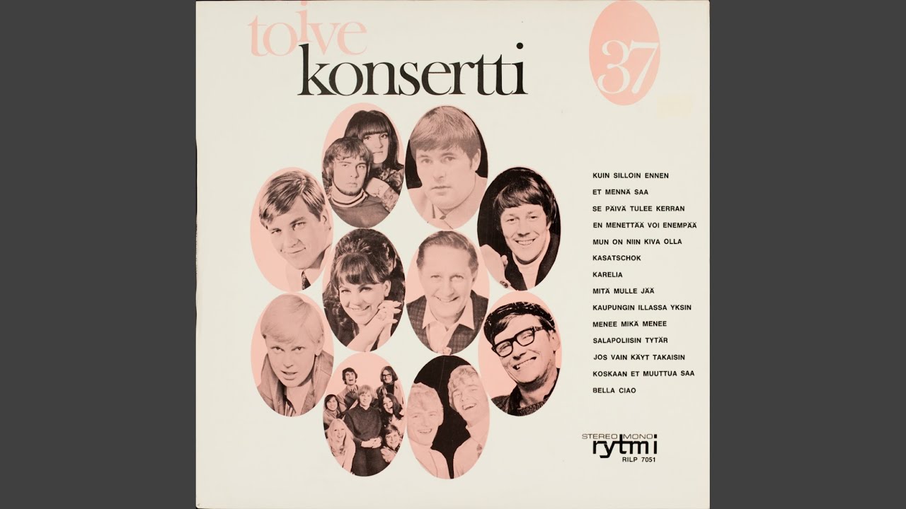 En menettää voi enempää - to Me, to Me, to Me