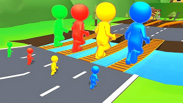 Shape shifting 🏃‍♂️🚗🚲🚦All Levels Gameplay Walkthrough Android,ios Max Level BNV65