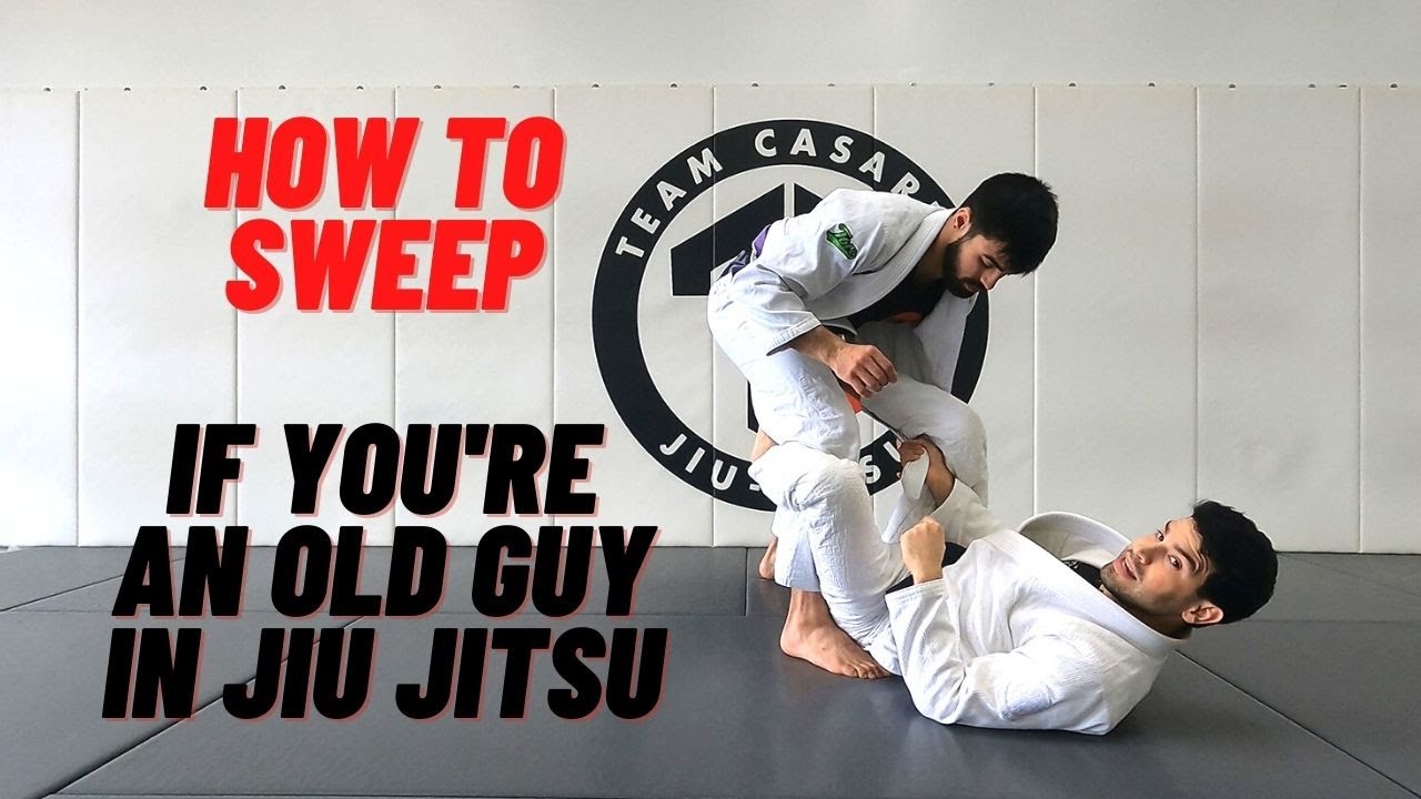 Looking for Jiu Jitsu for Old Guys? Try Worm Guard Sweep - YouTube