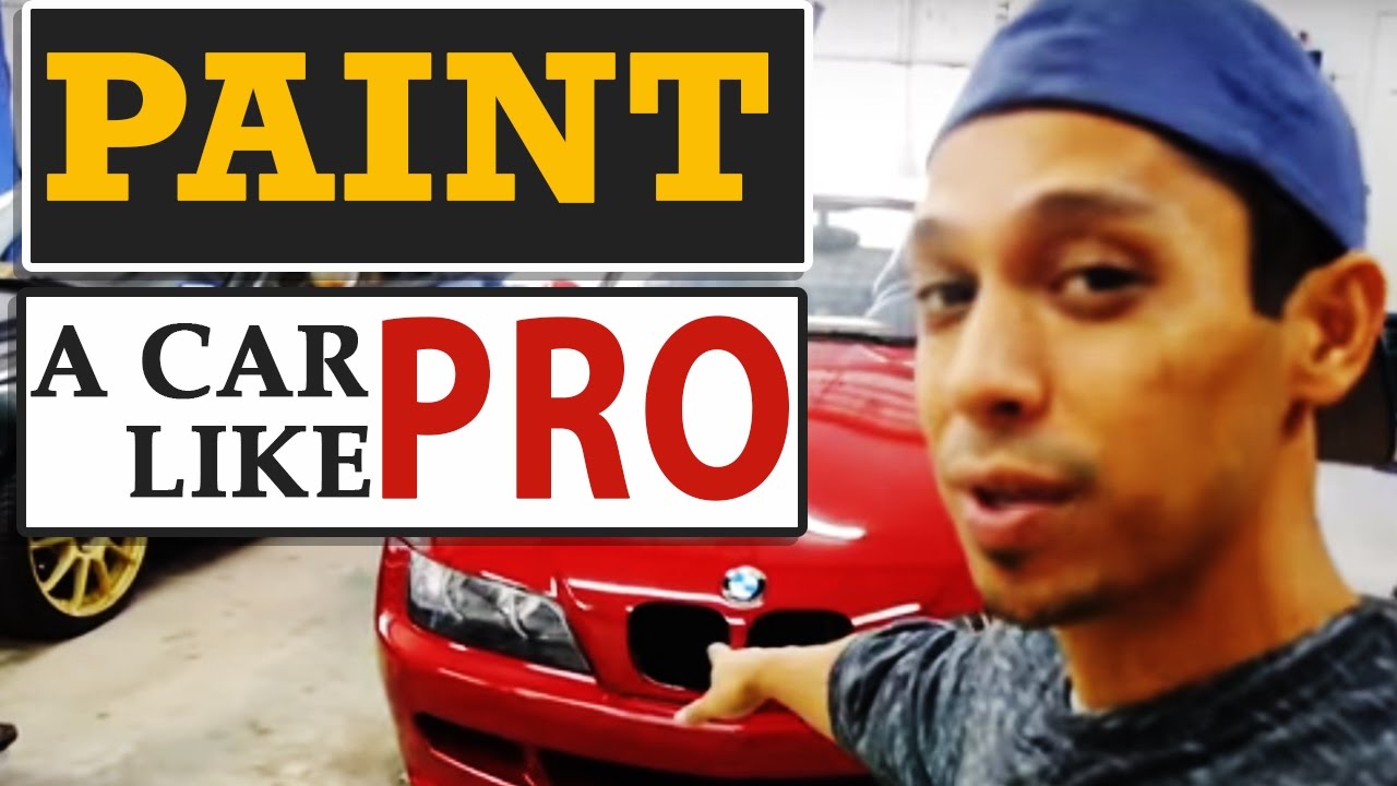 How To Paint Car Parts With Spray Cans