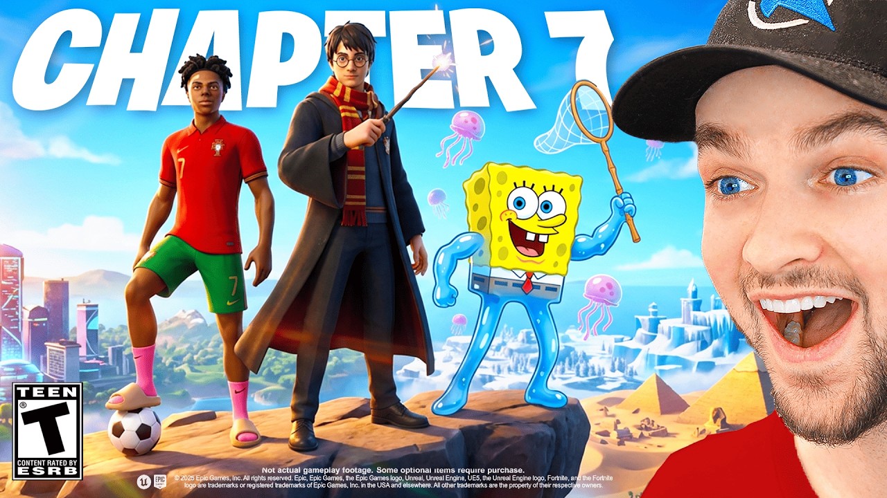 Наш ПЕРВЫЙ ВЗГЛЯД на 7-ю главу Fortnite!