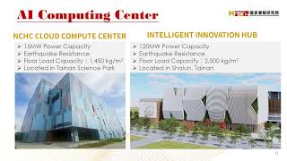 NCHC Overview: AI-HPC Infrastructure & National Capabilities