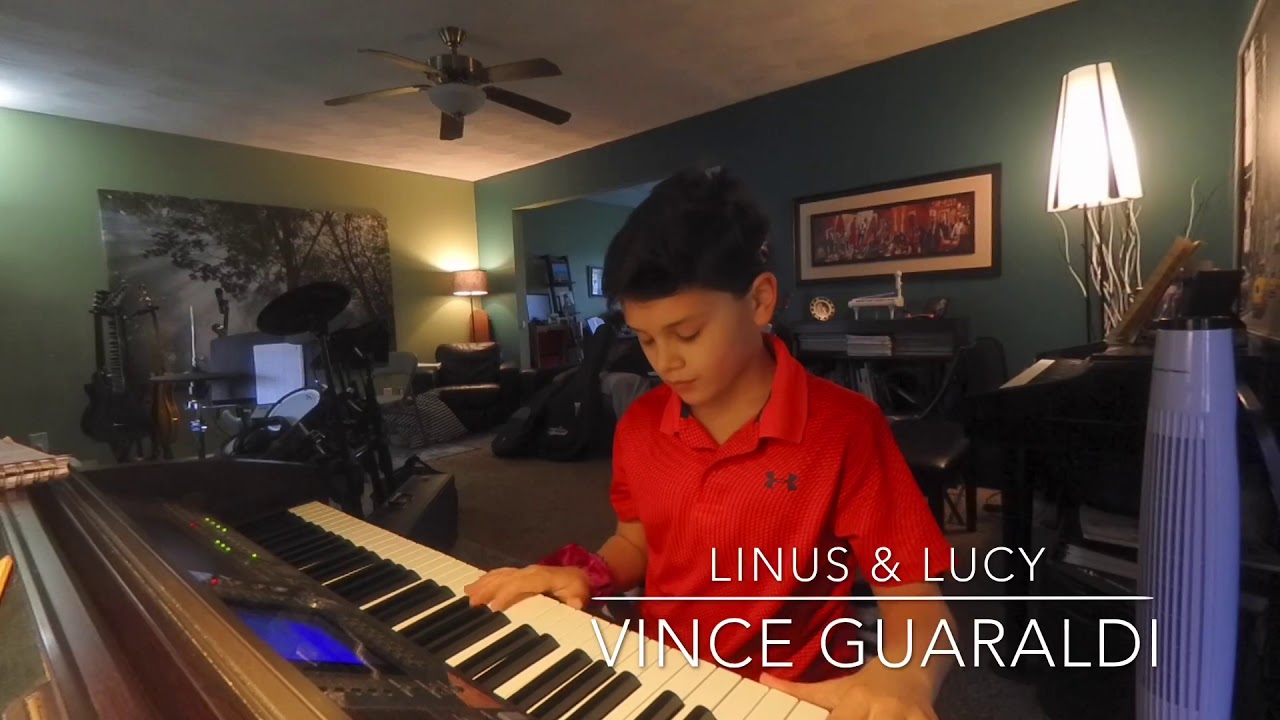 Xavier Mabarak playing Linus and Lucy - YouTube