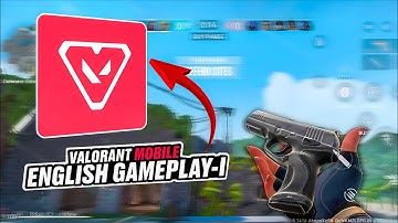 Valorant Mobile English Version First Gameplay Android/iOS #valorantmobile
