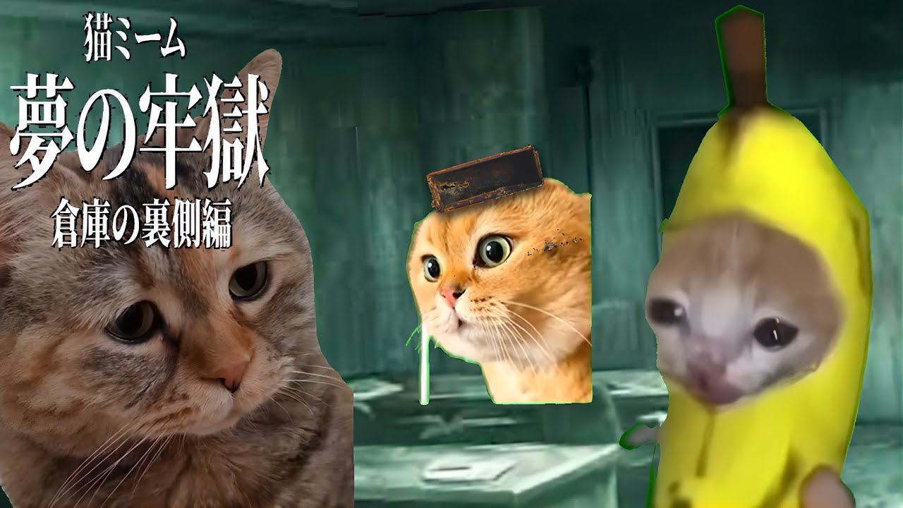 【猫ミーム】謎の牢獄から逃げ出す猫たちの物語 第22話