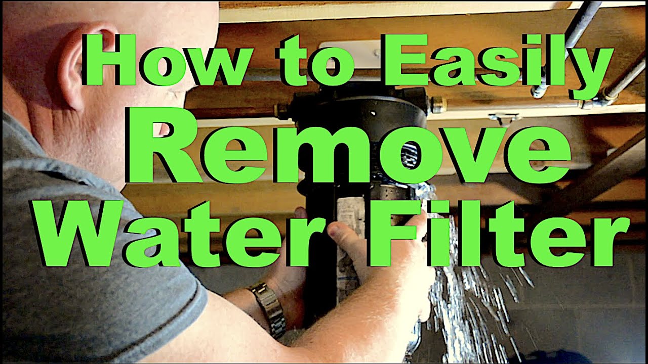 Water Filter Stuck? Simple Hack to Easily Remove Water Filter. YouTube