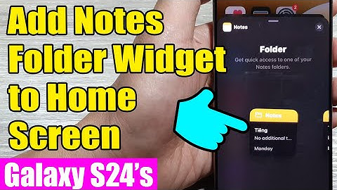 📱 iPhone 16/16 Pro Max: How to Add the Notes Folder Widget to The Home Screen