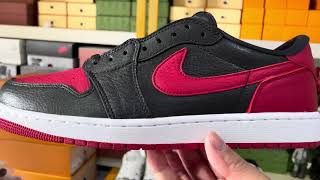 Air Jordan 1 Retro Low OG 'Banned' 2026 IW6276-001 Kickbulk sneakers review 