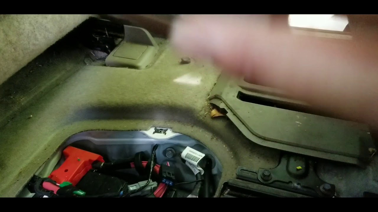 How to change 2013 GMC acadia denali AWD battery - YouTube