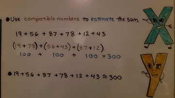 7th Grade Math 3.6b, Getting Ready, Estimation Strategies, Reasonable Estimates