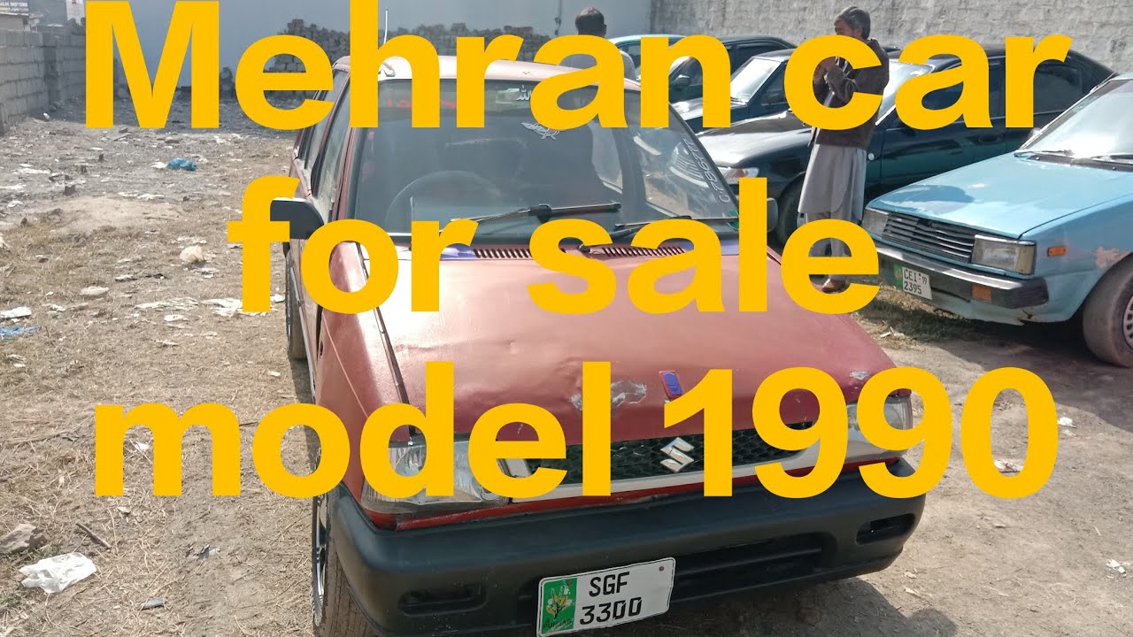 Mehran car for sale in pakistan,model 1990 YouTube