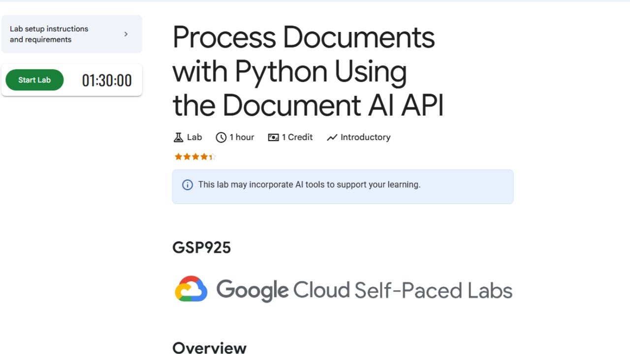 Process Documents with Python Using the Document AI API || 2025 || # ...