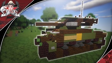 Minecraft: WW2 M4 "Tulip" | Medium Tank Tutorial