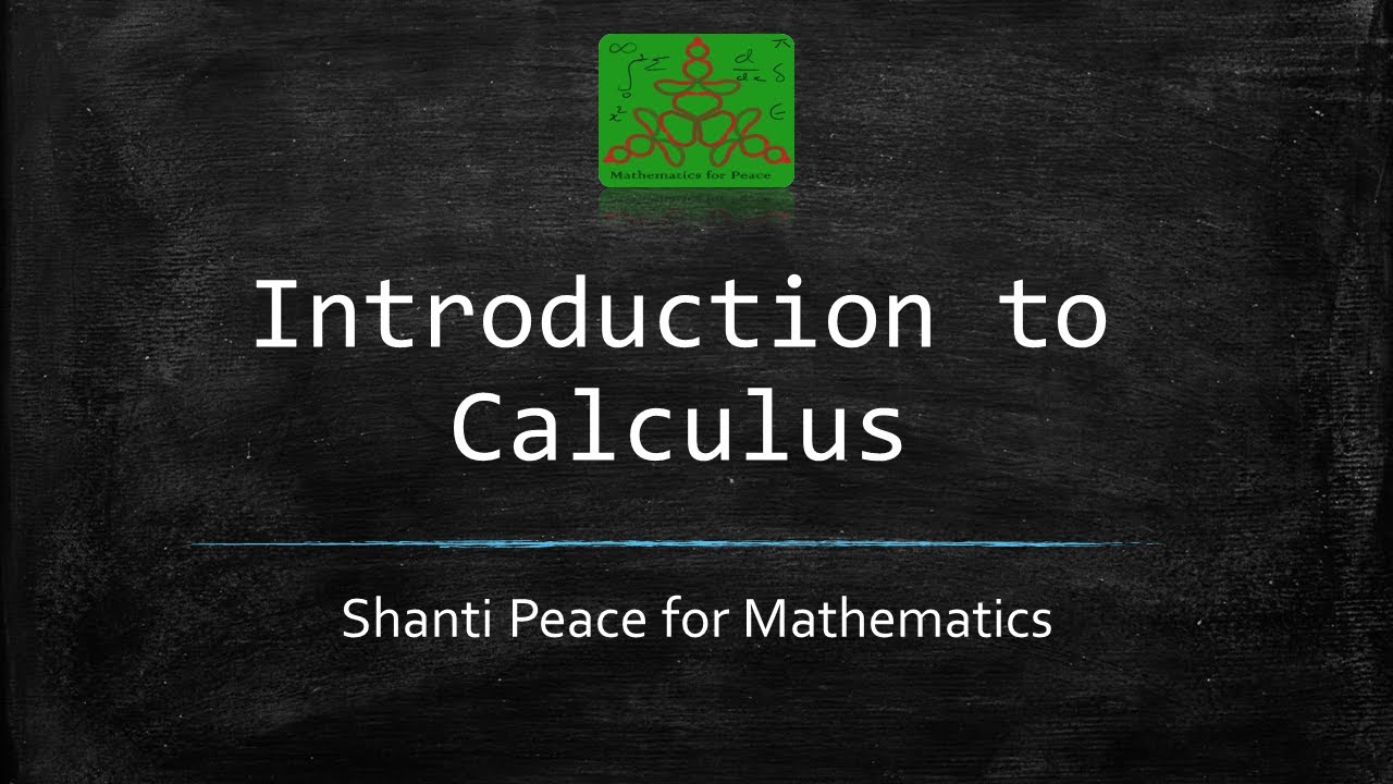 Introduction to Calculus | Calculus | BSc Mathematics - YouTube