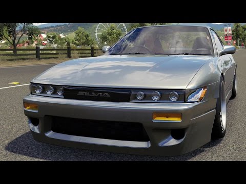 nissan-silvia-club-k's-1992-(rocket-bunny-bodykit)---forza-horizon-3---test-drive-free-roam-gameplay