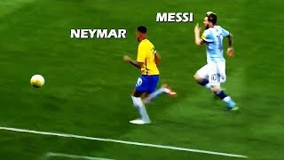 Amazing Sprint Speed In Football Neymar V Messi Alves V Ronaldo ..... Hd