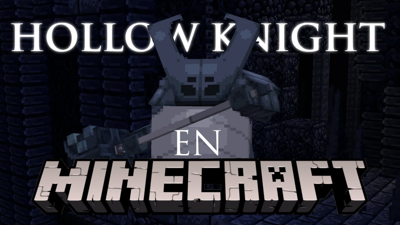 JUGANDO HOLLOW KNIGHT en MINECRAFT
