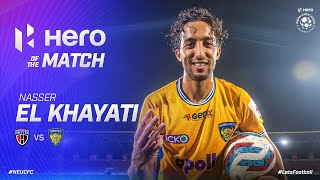 Hero Of The Match - El Khayati Northeast United Fc 3- 7 Chennaiyin Fc Mw 10, Hero Isl 2022-23